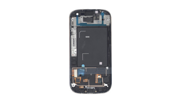 Матриця з тачскріном (модуль) для Samsung Galaxy S3 GT-I9300 коричневий з рамкою