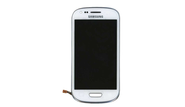 Матриця з тачскріном (модуль) Samsung Galaxy S3 mini GT-I8190 білий з рамкою