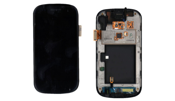 Матриця з тачскріном (модуль) для Samsung Nexus S I9020 чорний з рамкою