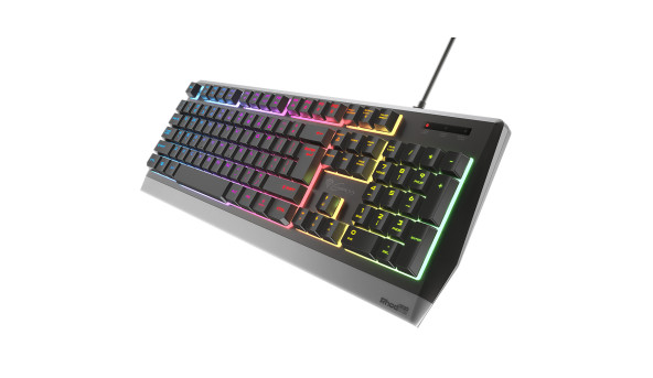 Клавіатура ігрова Genesis Rhod 300 RGB Backlight 104 USB чорна - 572356