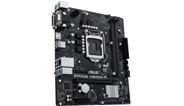 ASUS PRIME H510M-R-SI (1200/H510, 2*DDR4, 1xPCIex16, HDMI/DVI/VGA, 4xSATAІІІ, GLan, 7.1ch, mATX) - 572437