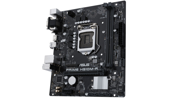 ASUS PRIME H510M-R-SI (1200/H510, 2*DDR4, 1xPCIex16, HDMI/DVI/VGA, 4xSATAІІІ, GLan, 7.1ch, mATX) - 572437