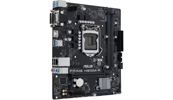 ASUS PRIME H510M-R-SI (1200/H510, 2*DDR4, 1xPCIex16, HDMI/DVI/VGA, 4xSATAІІІ, GLan, 7.1ch, mATX) - 572437