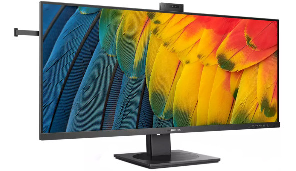 TFT 40" Philips 40B1U5601H, WQHD, IPS, 100Гц, 2х HDMI, DP, 2 х USB-С, USB-hub, webcam, HAS, кол - 572462
