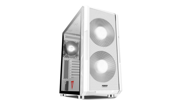 Корпус Modecom AMIRANI WHITE fans 4x120mm, без БЖ ATX - 572477