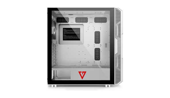 Корпус Modecom AMIRANI WHITE fans 4x120mm, без БЖ ATX - 572477