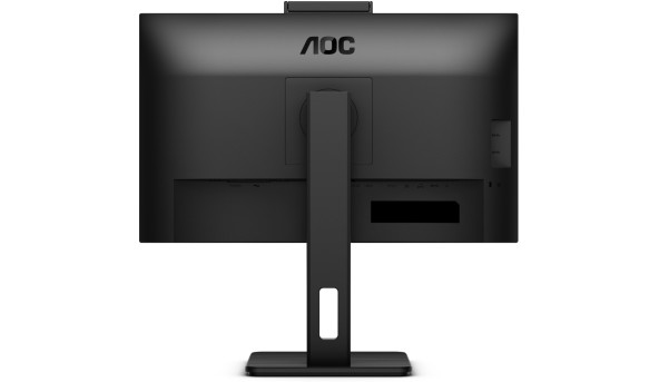 TFT 23.8" AOC 24P3QW, IPS, 75Hz, 2хHDMI, DP, USB-hub, webcam, HAS, Pivot, колонки, чорний - 572486