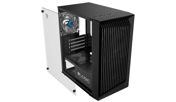 Корпус LogicConcept ATOS MESH+GLASS ARGB fans 3x120mm BLACK без БЖ mATX - 572511