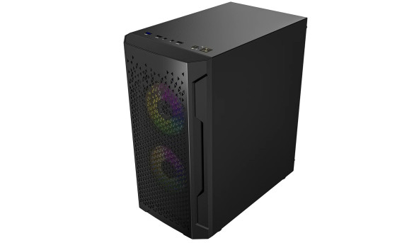 Корпус LogicConcept ARAMIS MESH+GLASS ARGB fans 3x120mm BLACK без БЖ mATX - 572514