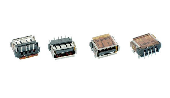 Разъем для ноутбука USB №28. Разъем USB Type A, нанесена маркировка LIYO D11051E