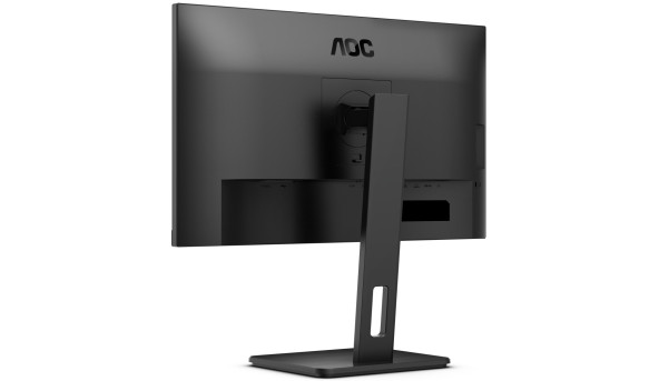 TFT 23.8" AOC 24P3CV, IPS, 75Hz, HDMI, DP,  USB-С, RJ-45, USB-hub, HAS, Pivot, колонки, чорний - 572697