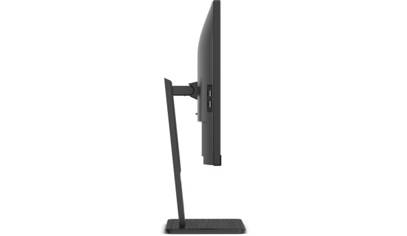 TFT 23.8" AOC 24P3CV, IPS, 75Hz, HDMI, DP,  USB-С, RJ-45, USB-hub, HAS, Pivot, колонки, чорний - 572697