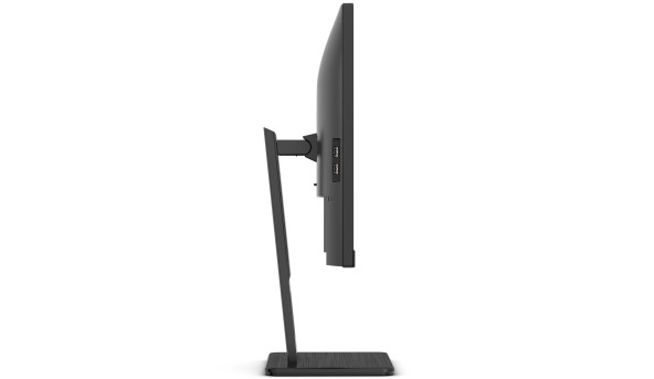 TFT 23.8" AOC 24P3CW, IPS, 75Hz, HDMI, DP, USB-С, RJ-45, USB-hub, webcam, HAS, Pivot, кол, чорний - 572700