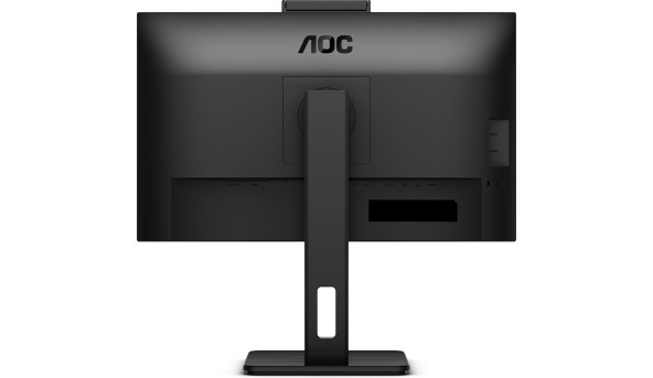 TFT 23.8" AOC 24P3CW, IPS, 75Hz, HDMI, DP, USB-С, RJ-45, USB-hub, webcam, HAS, Pivot, кол, чорний - 572700
