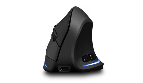 Мишка Media-Tech VERTIC, бездротова, 5кн., 2400dpi, чорна - 572867