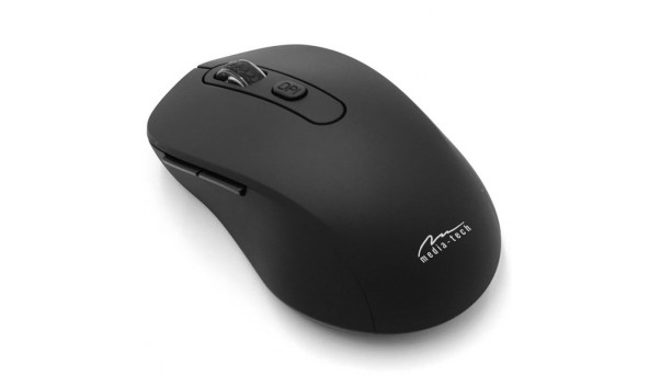 Мишка Media-Tech Morlock BT Bluetooth 3.0, бездротова, 5 кн.,1600dpi, чорна - 572874