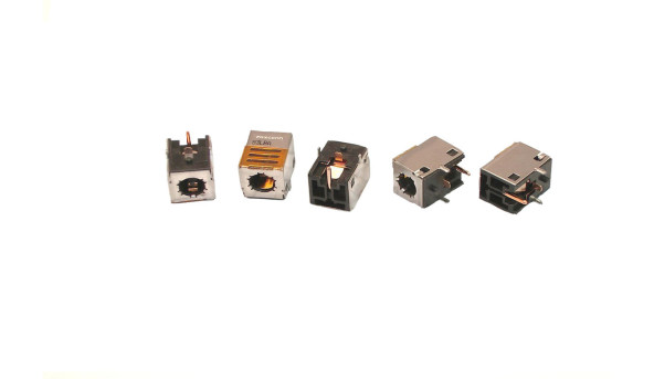 Роз'єм живлення для ноутбука HP ZV series, ZD Series, ZX series, Asus G51 Series, X83 series X83, X83V, X83VB, Presario R3000 Series, IBM Thinkpad 570E, 600, 600A, 600D, 600E, 600X, A20, A20M, A20P, A21, A21E, A21M, A21P, A22 Toshiba Satellite A70, A75, A