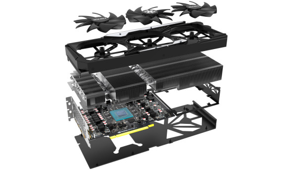 GeForce RTX4080 Inno3D iChill X3, 16GB GDDR6X, 256bit, PCI Express - 572915