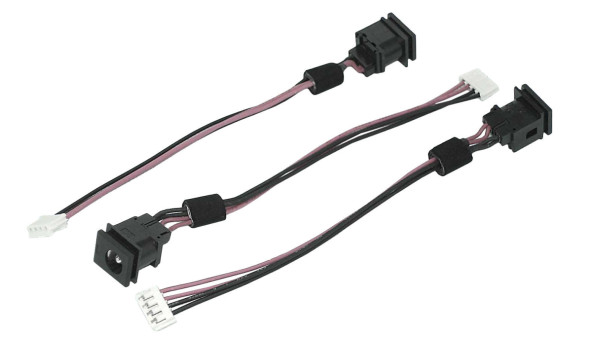 Роз'єм живлення для ноутбука Toshiba Qosmio F10, F15, F20, F25 з кабелем HY-TOO38