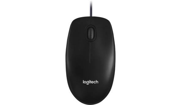 Мишка Logitech M100, 3кн., 1000 dpi, чорна