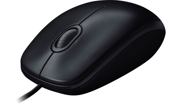 Мишка Logitech M100, 3кн., 1000 dpi, чорна - 573120