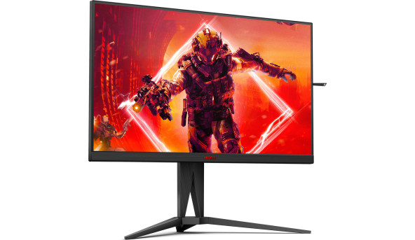 TFT 27" AOC AGON AG275QZN/EU, QHD, VA, 240Hz, 0,5 ms, 2хHDMI, 2хDP, USB-hub, HAS, Pivot, чорн з черв - 573144