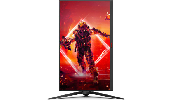TFT 27" AOC AGON AG275QZN/EU, QHD, VA, 240Hz, 0,5 ms, 2хHDMI, 2хDP, USB-hub, HAS, Pivot, чорн з черв - 573144