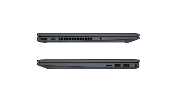 HP Pavilion x360 14-ek1004ua 14" FHD IPS Ts/i7-1355U (5.0)/16Gb/SSD1Tb/Intel Iris X/Підсв/DOS/Синій - 573150