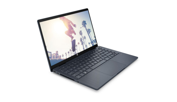 HP Pavilion x360 14-ek1004ua 14" FHD IPS Ts/i7-1355U (5.0)/16Gb/SSD1Tb/Intel Iris X/Підсв/DOS/Синій - 573150