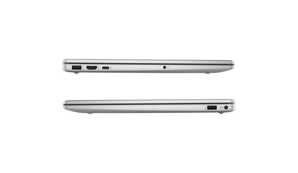 HP 15-fd0054ua 15.6" FHD IPS, 250n/N100 (3.4)/8Gb/SSD256Gb/Intel UHD/DOS/Сріблястий - 573167