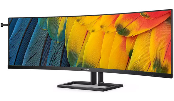 TFT 44,5" Philips 45B1U6900C, Dual QHD, VA, вигн., 2xHDMI, DP, USB-C, RJ-45, USB-hub, HAS, кол - 573228