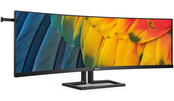TFT 44,5" Philips 45B1U6900C, Dual QHD, VA, вигн., 2xHDMI, DP, USB-C, RJ-45, USB-hub, HAS, кол - 573228
