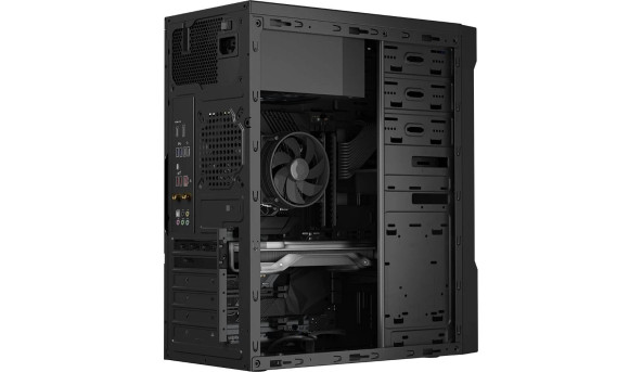 Корпус LogicConcept L1 USB 3.0x2+2.0x1 BLACK без БЖ ATX - 573257