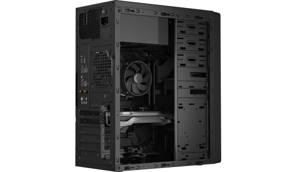 Корпус LogicConcept L2 USB 3.0x2+2.0x1 BLACK без БЖ ATX - 573260