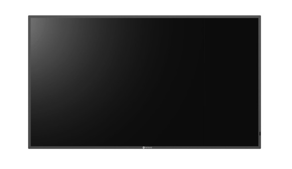 TFT 54,6" Neovo QM-5502, IPS, 4K UHD, Anti-Burn-in™, VGA, HDMIх3, RJ-45, USB, колонки, чорний - 573286
