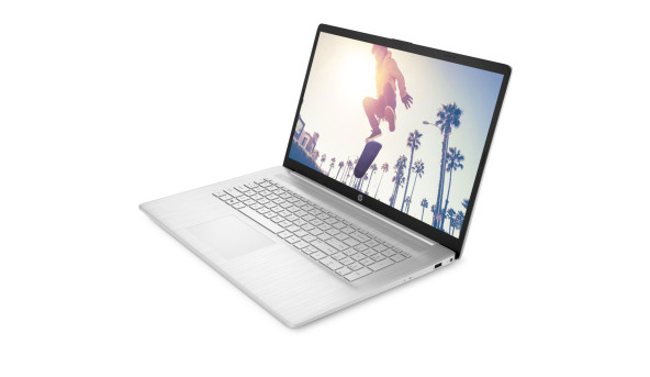 HP 17-cn3011ua 17.3" FHD IPS, 250n/i7-1355U (5.0)/16Gb/SSD512Gb/Intel Iris X/FPS/DOS/Сріблястий - 573339