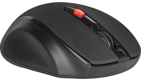 Мишка Defender Ultra MM-315, бездротова, 1200dpi., 6кн. чорна - 573378
