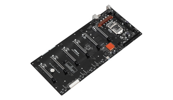 ASRock H510 Pro BTC+/REF (1200/H510, DDR4, 6xPCIex16, HDMI, 1xSATAІІІ, M.2, GLan, 501мм*224мм)