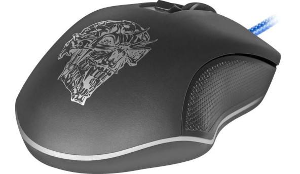 Мишка Defender Sleipnir GM-927 ігрова, (+килимок) 12800dpi., 6кн.,чорна - 573416