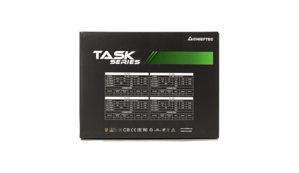БЖ 700W Chieftec TASK TPS-700S, 120 mm, 80+ Bronze Retail Box - 573442