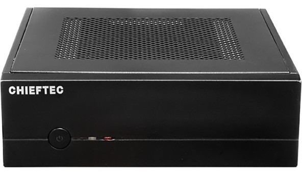 Корпус Chieftec COMPACT IX-01B-OP miniITX, без БЖ, SLIM FF - 573484