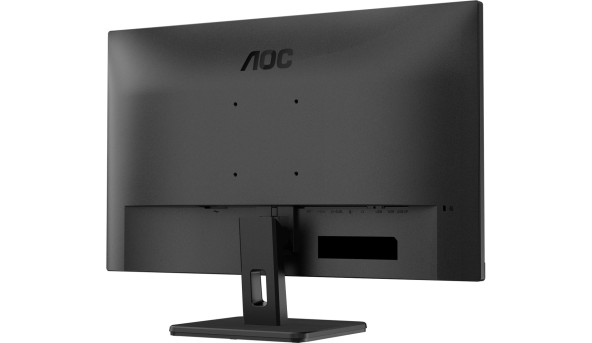 TFT 27" AOC 27E3UM, VA, 75Гц, D-Sub, HDMI, DP, USB-hub, колонки, чорний - 573506