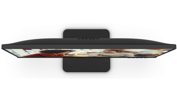 TFT 27" AOC 27E3UM, VA, 75Гц, D-Sub, HDMI, DP, USB-hub, колонки, чорний - 573506