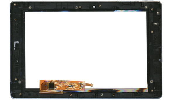 Тачскрін для планшета Lenovo K2 + рамка чорний. Заявлений, як P1, але не схожий, будемо вдячні, якщо хтось ідентифікує. Схожий на K2, тільки шлейф коротший