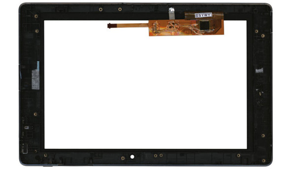 Тачскрін (Сенсорне скло) для планшета Lenovo IdeaPad K2 чорний з рамкою