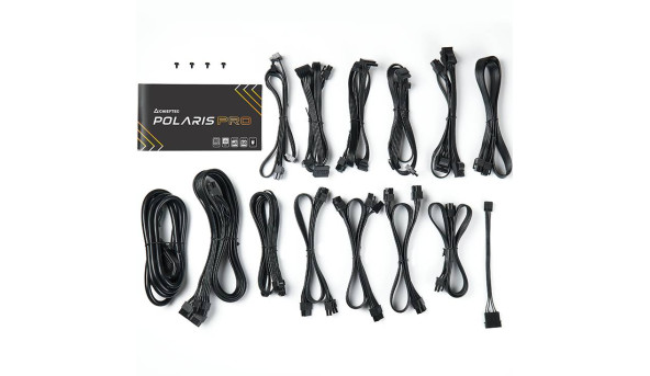 БЖ 1300W Chieftec POLARIS PRO PPX-1300FC-A3, 135 mm, 80+ PLATINUM, Modular, Retail Box - 573550