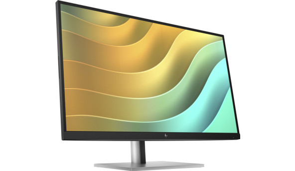 TFT 27" HP E27u G5, QHD, IPS, 75Hz, HDMI, 2xDP, USB-C, RJ-45, HAS, Pivot, чорно-сріблястий - 573613