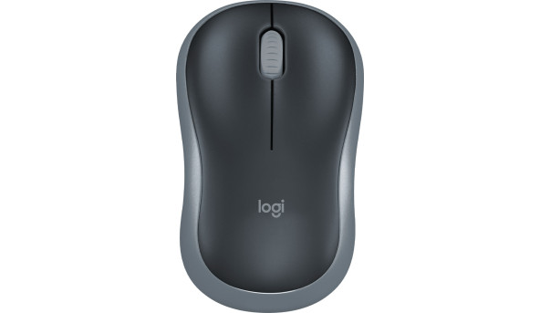 Мишка Logitech M185 бездротова, Grey