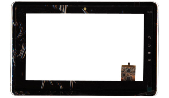 Тачскрін для планшета Toshiba Folio AS100 AS100-01B чорний з рамкою
