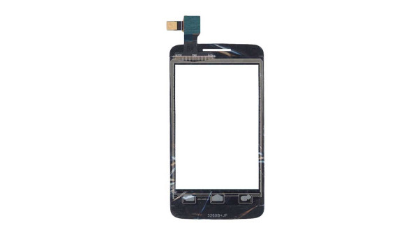 Тачскрін (Сенсорне скло) для смартфона Alcatel One Touch Tribe 3041D чорне
